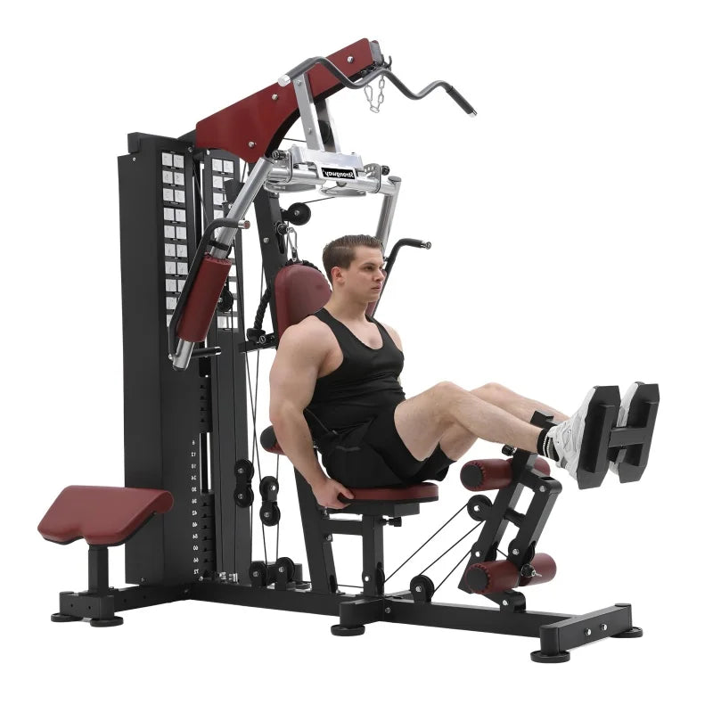 Multi-Function Home Gym Station - Full Body Strength Training Equipment