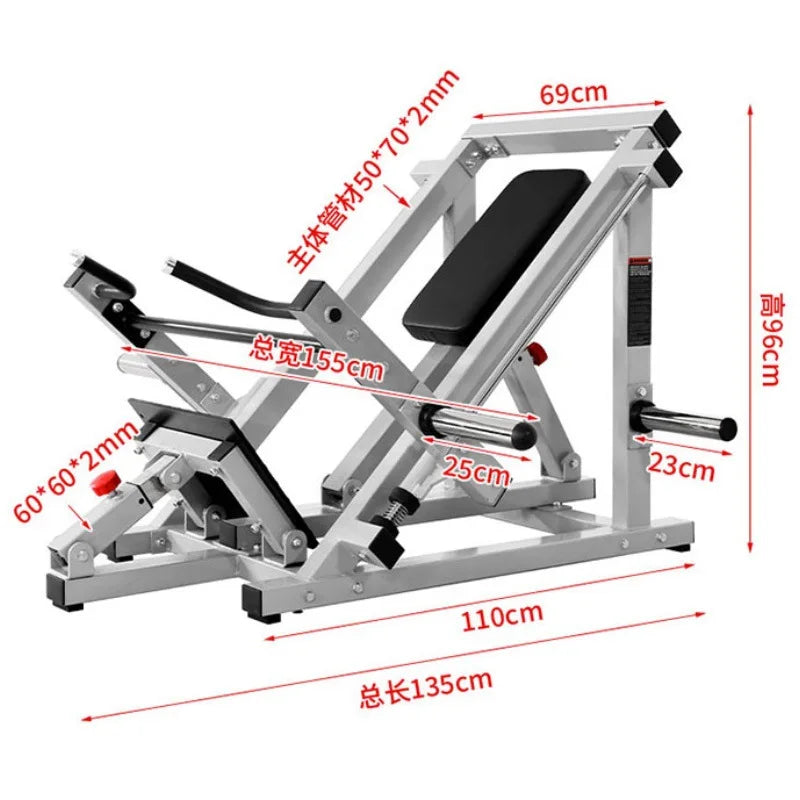Plate Loaded T Bar Row Machine Commercial Chest Supported Row Gym Equipment