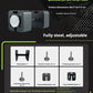 Home fitness equipment with adjustable and detachable quadrilateral dumbbell plates, made of pure steel.