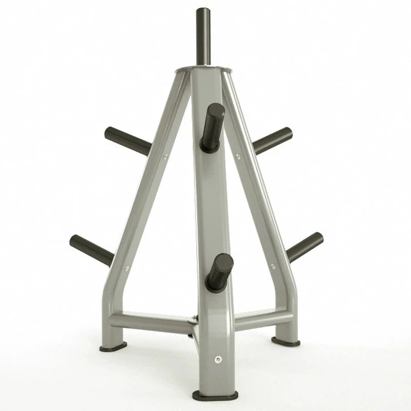 Commercial Weight Plate Tree Rack, Barbell Plate Storage Holder for Home Gym, Heavy Duty Steel Organizer for Fitness Equipment