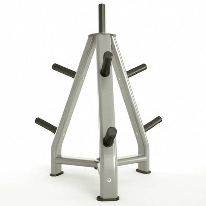 Commercial Weight Plate Tree Rack, Barbell Plate Storage Holder for Home Gym, Heavy Duty Steel Organizer for Fitness Equipment