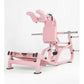Pink Commercial Hack Squat Machine Plate Loaded 2-in-1 Leg Press Gym Equipment for Home & Studio Leg Strength Training