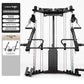 FTS Glide Dual Cable Functional Trainer Cable Crossover Pulley Machine Fitness Body Building Home Gym Training Equipment
