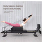 Foldable Pilates Reformer Machine, Professional Pilates Core Bed for Home Gym, 150kg Capacity Yoga Fitness Equipment