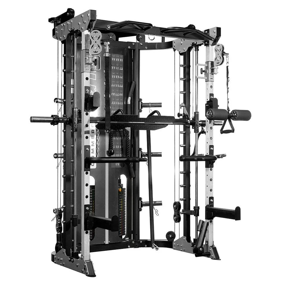 Multifunctional Smith Machine Cable Crossover Trainer Commercial All-in-One Gym Equipment Full Body Strength Training Fitness Ma