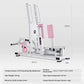 Women Body Shaping Gym Equipment Combo | Hack Squat, Hip Thrust, Leg Abductor Adductor, Lat Pulldown Trainer