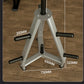 Commercial Weight Plate Tree Rack, Barbell Plate Storage Holder for Home Gym, Heavy Duty Steel Organizer for Fitness Equipment