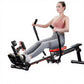 Hydraulic Rowing Machine Resistance Adjustable Rower for Home Gym Full Body Workout Fitness Exercise Equipment