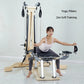 Wooden Pilates Reformer with Tower Gym Equipment for Yoga Studio Home Core Training Fitness Machine