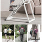 Foldable Vertical Stair Climber Machine with Handrail Digital Display for Home Gym Full Body Cardio Workout Fitness Equipment