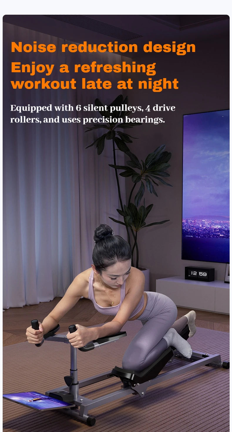 Home Fitness Crawler Exercise Machine Core Trainer Abdominal Workout Equipment Full Body Cardio Glider for Weight Loss