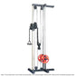 Wall Mounted Cable Pulley Machine Home Gym Lat Pulldown Low Row Arm Strength Training System