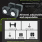 Adjustable square dumbbells, 1kg adjustable quick-lock dumbbells, non-slip handles, home gym strength training equipment.