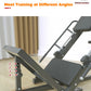 Leg Press Machine, Heavy Duty Weight Training Equipment, Adjustable Leg Exercise Machine for Home Gym