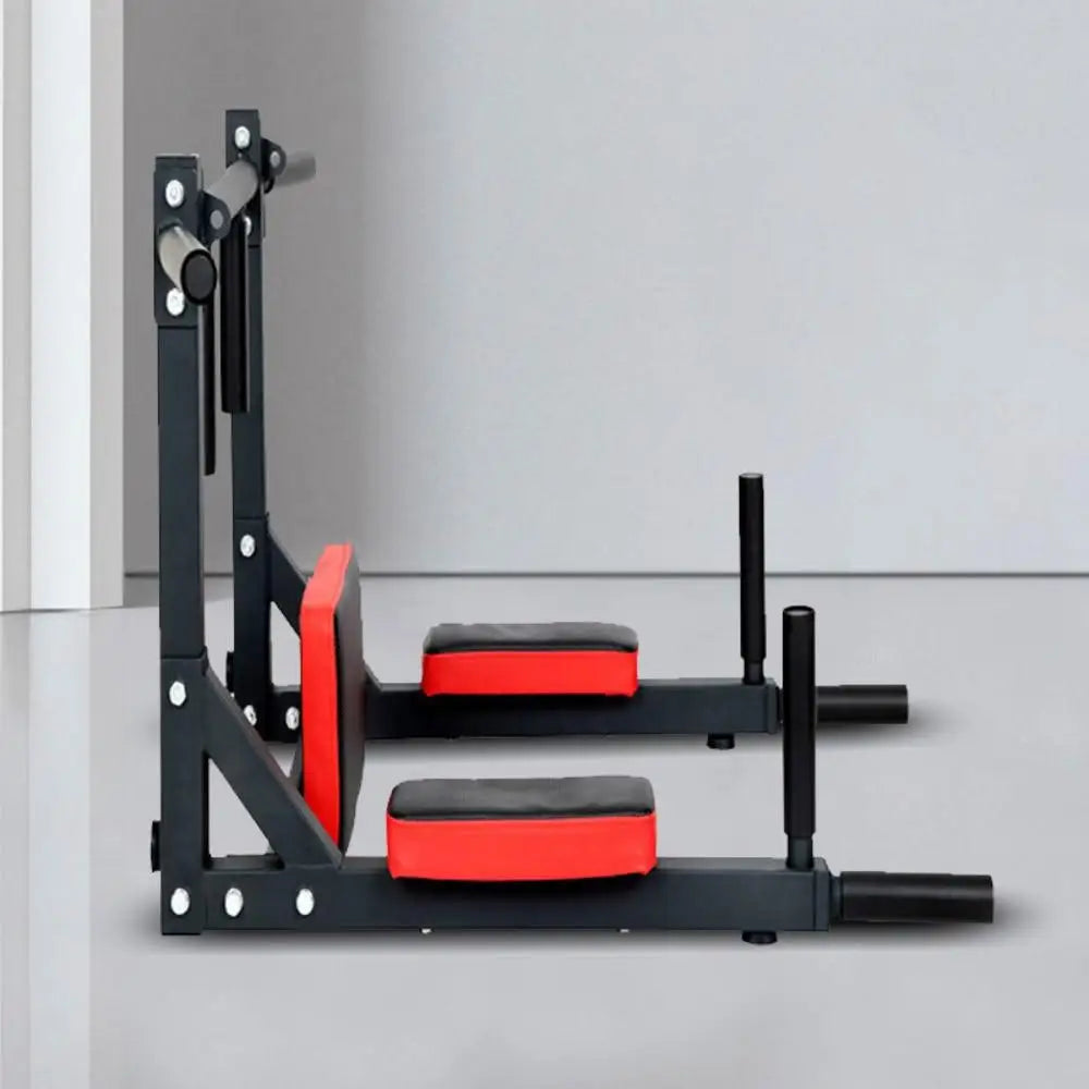 Multifunctional Dip Station with Push Up Bars - Home Gym Parallel Bars for Calisthenics, Pull-Ups, Dips, Core Training