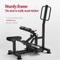 Commercial Grade Seated Leg Curl Machine, Adjustable Leg Extension & Hamstring Trainer for Home Gym Strength Training