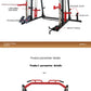 Commercial Smith Machine Integrated Power Rack Multifunctional Squat Press Cable Crossover Home Gym Fitness Equipment