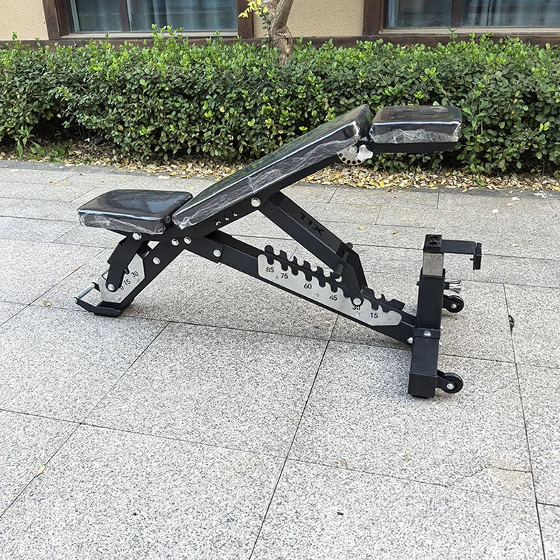Adjustable Weight Bench with Multiple Angles, Heavy Duty Incline Decline Workout Bench for Strength Training