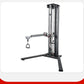 Wall Mounted Cable Crossover Machine Single Station Pulley System Home Gym LAT Pulldown Low Row Full Body Workout Fitness Equipm