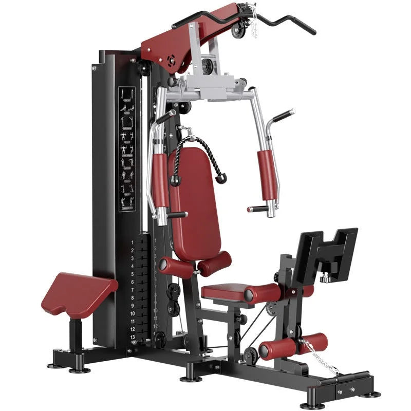 Multi-Function Home Gym Station - Full Body Strength Training Equipment