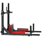 Multifunctional Dip Station with Push Up Bars - Home Gym Parallel Bars for Calisthenics, Pull-Ups, Dips, Core Training