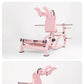 Pink Commercial Hack Squat Machine Plate Loaded 2-in-1 Leg Press Gym Equipment for Home & Studio Leg Strength Training