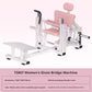 Women Body Shaping Gym Equipment Combo | Hack Squat, Hip Thrust, Leg Abductor Adductor, Lat Pulldown Trainer