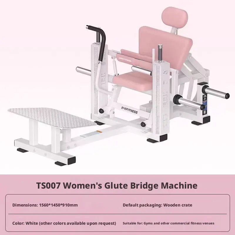 Women Body Shaping Gym Equipment Combo | Hack Squat, Hip Thrust, Leg Abductor Adductor, Lat Pulldown Trainer