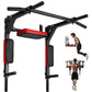 Multifunctional Dip Station with Push Up Bars - Home Gym Parallel Bars for Calisthenics, Pull-Ups, Dips, Core Training