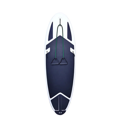 Surf Balance Board Trainer, Indoor Surfing & Yoga Fitness Board, Core Strength Training Equipment for Home Gym Workouts