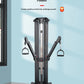 Wall Mounted Cable Crossover Machine Single Station Pulley System Home Gym LAT Pulldown Low Row Full Body Workout Fitness Equipm