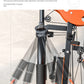 Heavy Duty 3 Station Functional Trainer Power Rack Cable Crossover Squat Rack Gym Machine