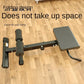 Foldable Adjustable Roman Chair Hyperextension Bench, Multi-Functional Preacher Curl & Back Extension Machine for Home Gym, Leg