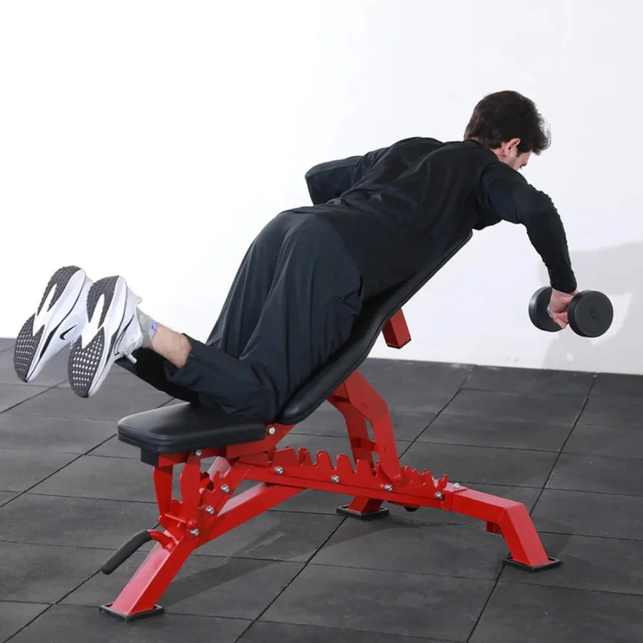 Heavy Duty Adjustable Weight Bench Multifunctional Incline Decline Dumbbell Press Sit Up Fitness Equipment for Home Gym
