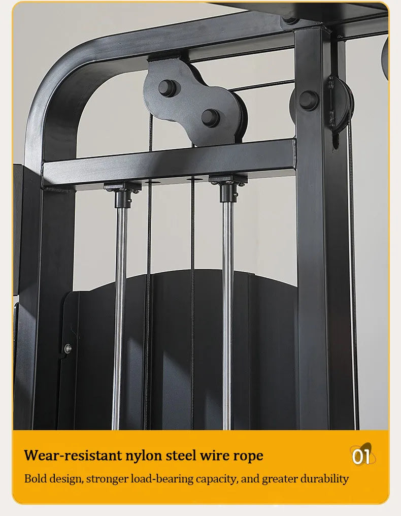 Commercial Dual Cable Crossover Machine Functional Trainer Home Gym Fitness Equipment For Full Body Workout