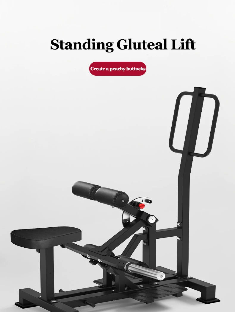 Commercial Grade Seated Leg Curl Machine, Adjustable Leg Extension & Hamstring Trainer for Home Gym Strength Training