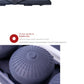 Surf Balance Board Trainer, Indoor Surfing & Yoga Fitness Board, Core Strength Training Equipment for Home Gym Workouts