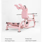 Pink Commercial Hack Squat Machine Plate Loaded 2-in-1 Leg Press Gym Equipment for Home & Studio Leg Strength Training