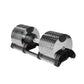 Chrome Adjustable Dumbbell 43kg 45kg 50kg set and Dumbbell rack