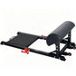 Home Gym Hip Thrust Trainer, Portable Glute Ham Developer with Footplate, Space-Saving Booty Builder Machine for Butt & Leg Work