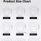 Adjustable Neoprene Kettlebell Competition Grade Coated Gym Home Fitness Weight Lifting Strength Training Equipment Men Women