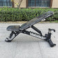 Adjustable Weight Bench with Multiple Angles, Heavy Duty Incline Decline Workout Bench for Strength Training