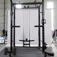 Multifunction Smith Machine Power Cage Cable Crossover Home Gym Fitness Equipment