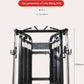 Commercial Dual Cable Crossover Machine Functional Trainer Home Gym Fitness Equipment For Full Body Workout