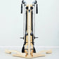 Professional Pilates Reformer Machine with Tower, Wooden Gyrotonic Trainer for Core Strength & Flexibility Training