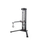 Wall Mounted Cable Crossover Machine Single Station Pulley System Home Gym LAT Pulldown Low Row Full Body Workout Fitness Equipm