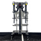 Multi-Function Lateral Raise & Chest Fly Machine, Arm and Shoulder Training Attachment for 75x75mm Power Rack, 26mm Hole Gym Equ