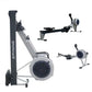 Commercial Foldable Air Rower Machine for Home Gym Full Body Cardio Fitness Equipment