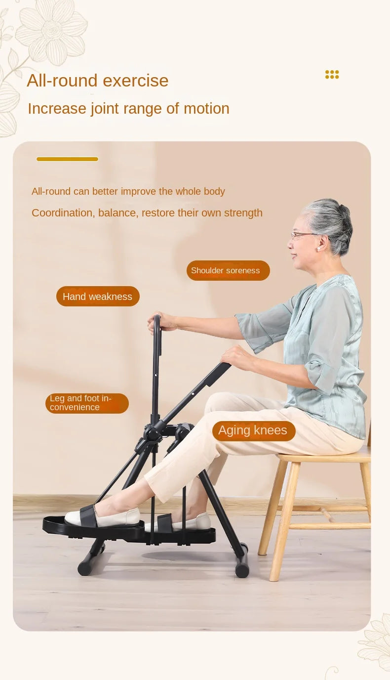 Adjustable Arm & Leg Rehabilitation Trainer, Home Fitness Exercise Machine for Elderly, Upper and Lower Limb Physiotherapy Worko