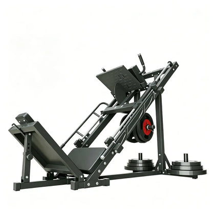 Leg Press Machine, Heavy Duty Weight Training Equipment, Adjustable Leg Exercise Machine for Home Gym